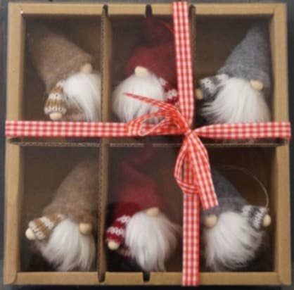 Set van 6 Mini Gonks, 17 cm